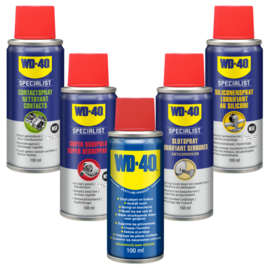 WD-40 Mini 3-Pack – Choice of 5 Types + FREE 50ml Grease – Ideal for Boat, Car, Caravan or Camper