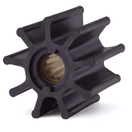 Impeller suitable for Jabsco 17938-0001 / Kashiyama SP-300 / CEF 500163/ Volvo 3830459 / JMP 8250