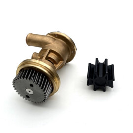 Impeller Kühlwasserpumpe geeignet als Ersatz für Jabsco 50444, 50440-1401, Caterpillar: 4255412