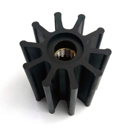 Impeller mit Gewinde geeignet für Jabsco 31130-0061 / Kashiyama SP-130 / CEF 500161 / YANMAR 119593-42200 / DJ 0
