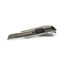 Snap-off blade 18 mm aluminum with metal interior