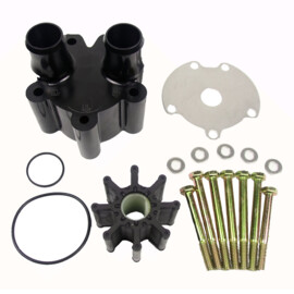 Impeller Water Pump Service Kit with Pump Casing suitable for Mercury Bravo silverside